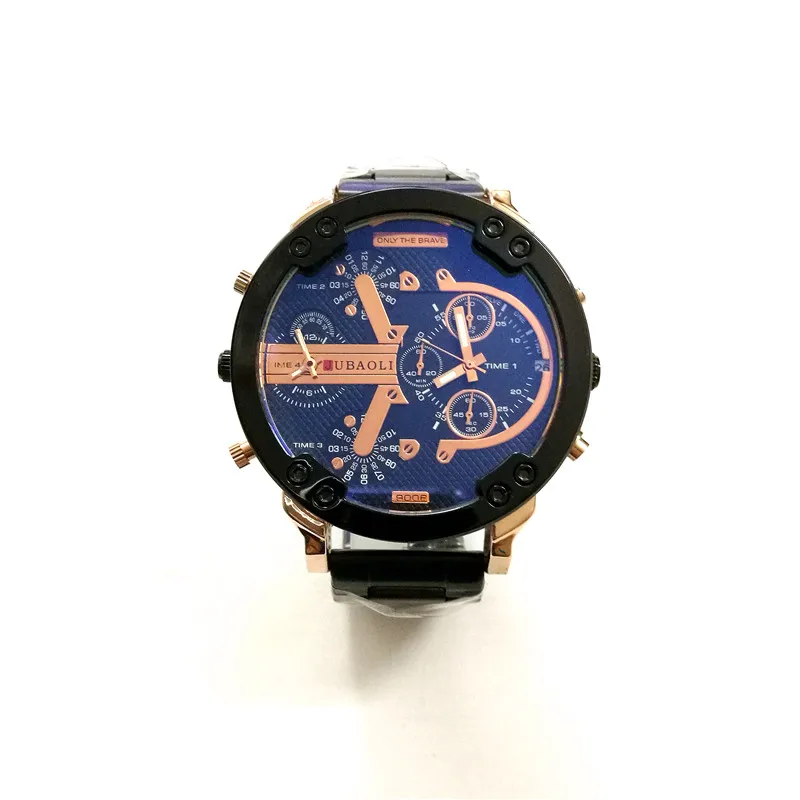 Часы наручные мужские кварцевые с хронографом и стальной полосой|Кварцевые часы|