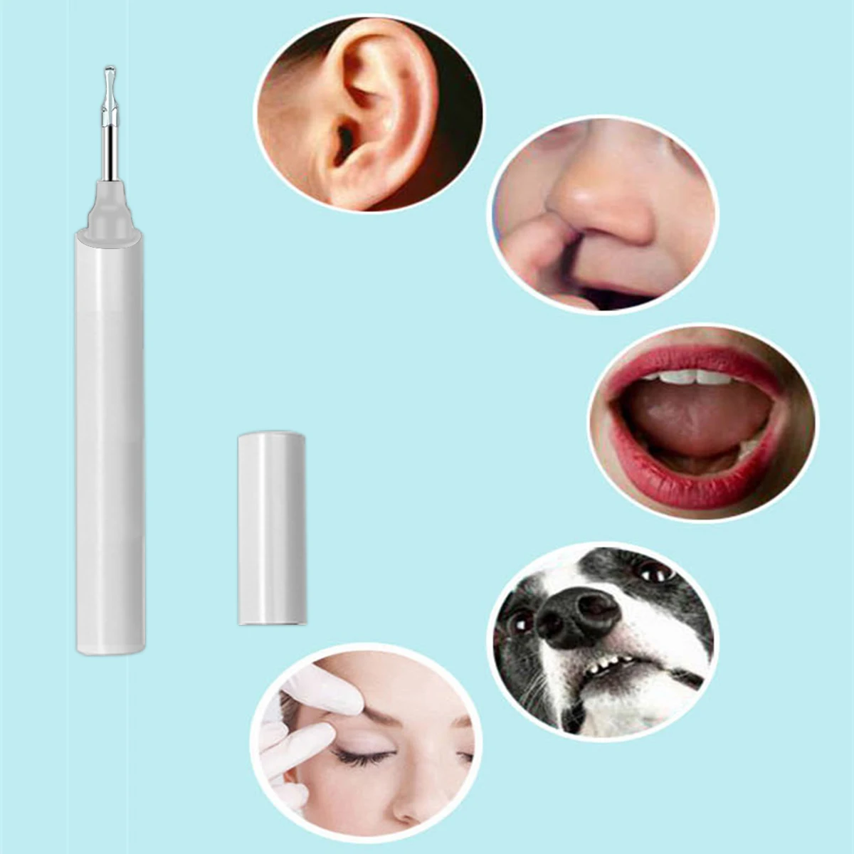 Беспроводной отоскоп инструмент для удаления ушного воска 1080P HD Wi-Fi эндоскоп ушей