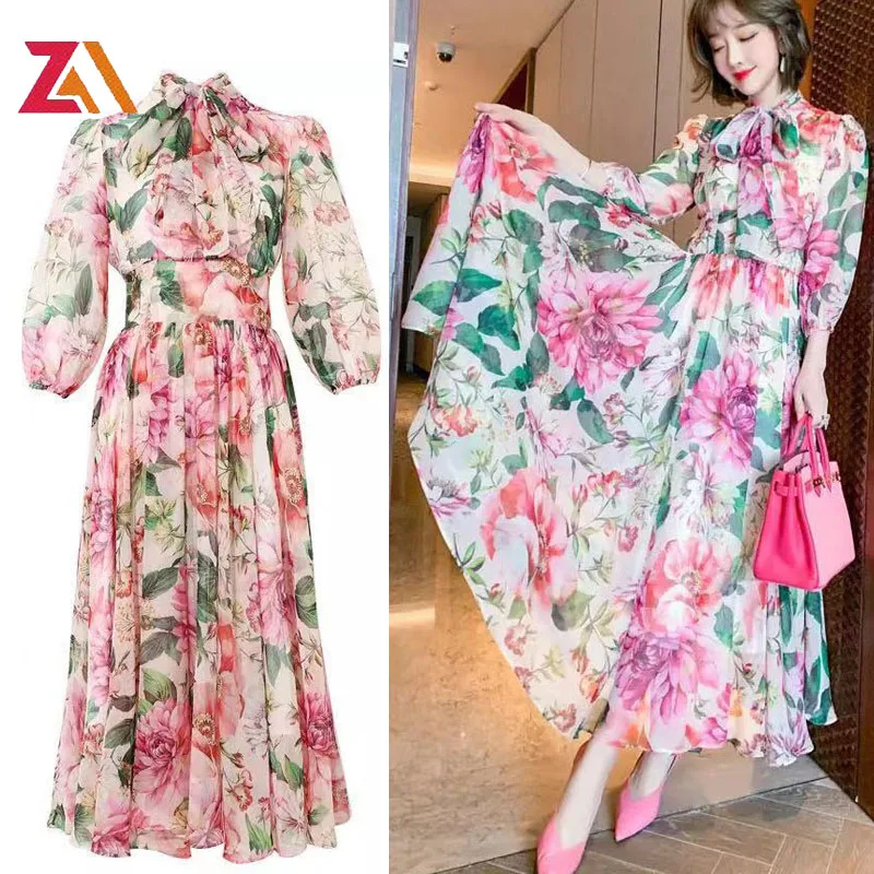 ZALady дизайнерское платье миди-платье с открытой спиной для женщин бантом в виде