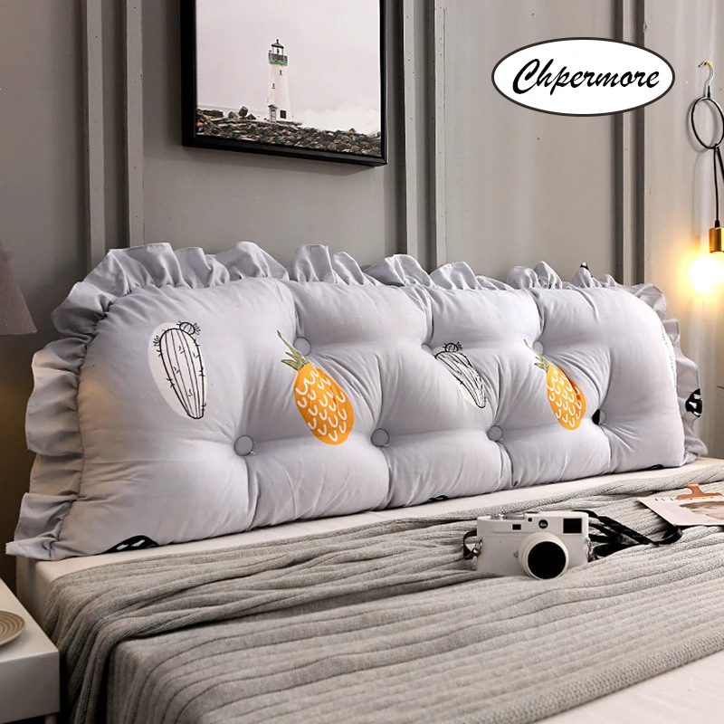 Chpermore моющиеся милые корейские длинные подушки простые для кровати двойные