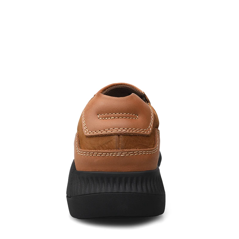 Satin Al Doğal Deri Erkek Ayakkabı Nefes Klasik Flats Ayakkabı Erkekler El Dikiş Yürüyüş Rahat Ayakkabılar Zapatos Hombres