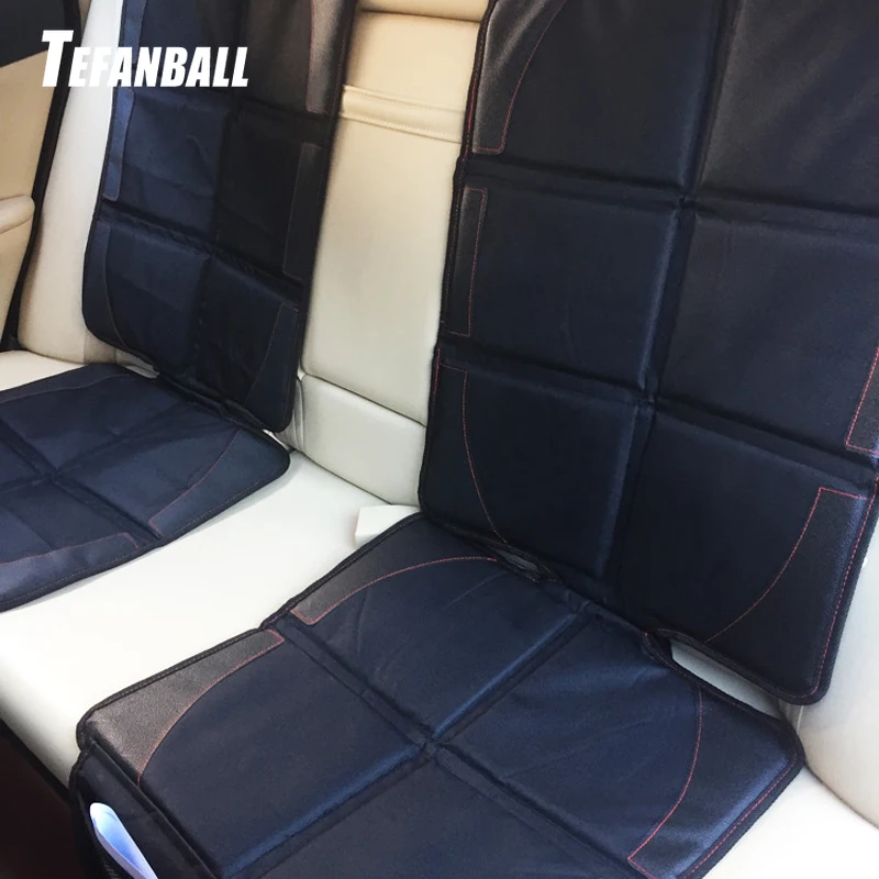 

123*48cm Car Seat Cover Oxford Seat Protector Cover With Pocket For Child Baby Seat Cushion Non-Slip Mat Car Accessories