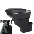 Подлокотник для Nissan Note, подстаканник, двухслойный, с USB-зарядкой, для хранения, пепельница, 16-18 дюймов