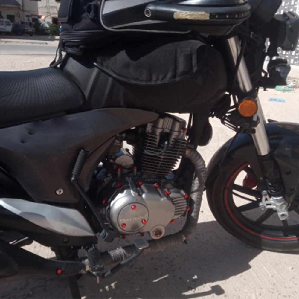 30 шт. мотоцикл Моделирование Покрытие декоративные гайки винт кепки для Kawasaki Ninja