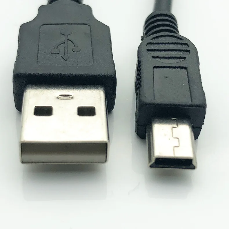 125pcs 80cm universal mini usb 5 pin date cable 5pin charging charger cord cables for mp3 mp4 player old phone camera car gps free global shipping