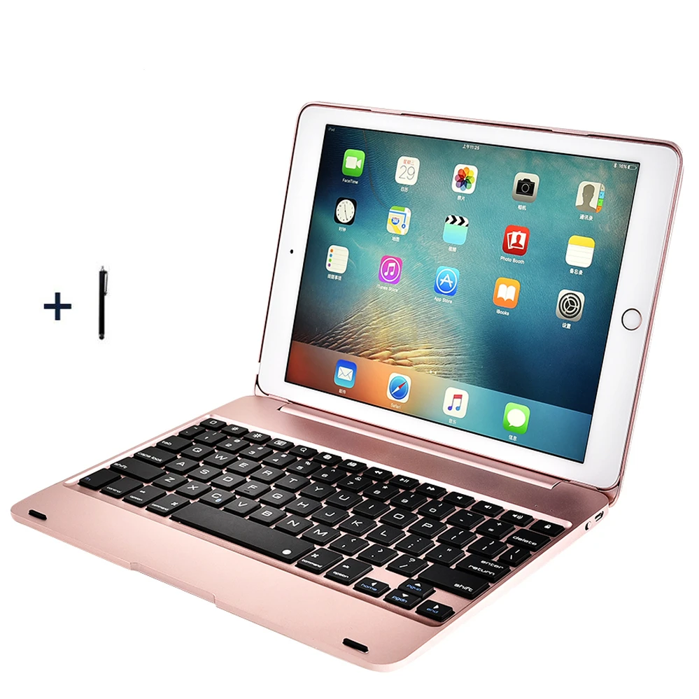 Для iPad Air 2 A1566 A1567 Беспроводная Bluetooth клавиатура чехол для Pro 9 7 2016 A1673 планшетный ПК