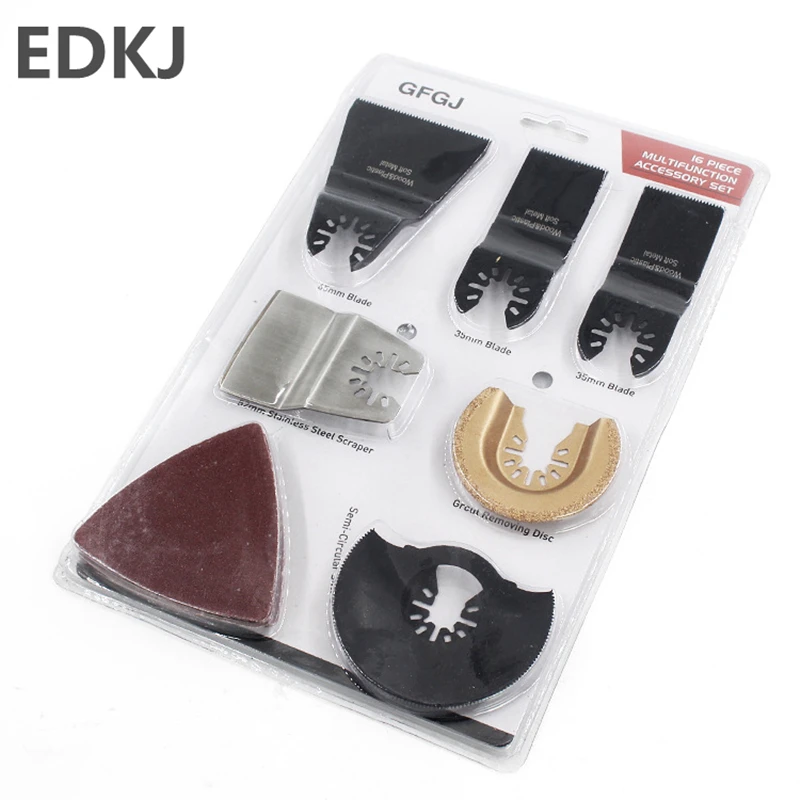 16 шт. многоцелевой пильный диск Универсальный пилообразный рукав осциллятор