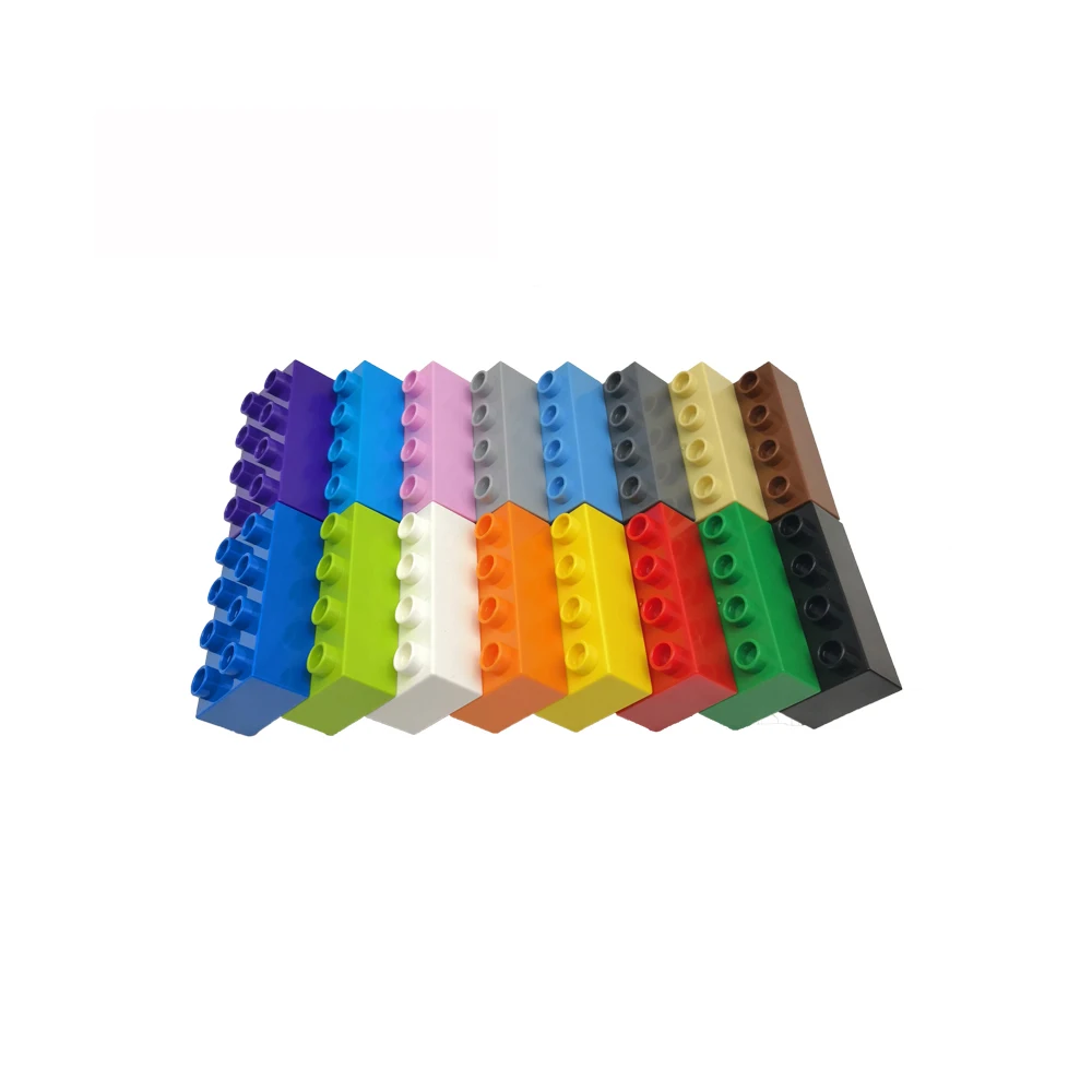 

MOC brick Big Bricks Baseplates Baby Early Learning Building Blocks Construction Toys Bulk Hollow Duplos for Kids 2x4 Bloques