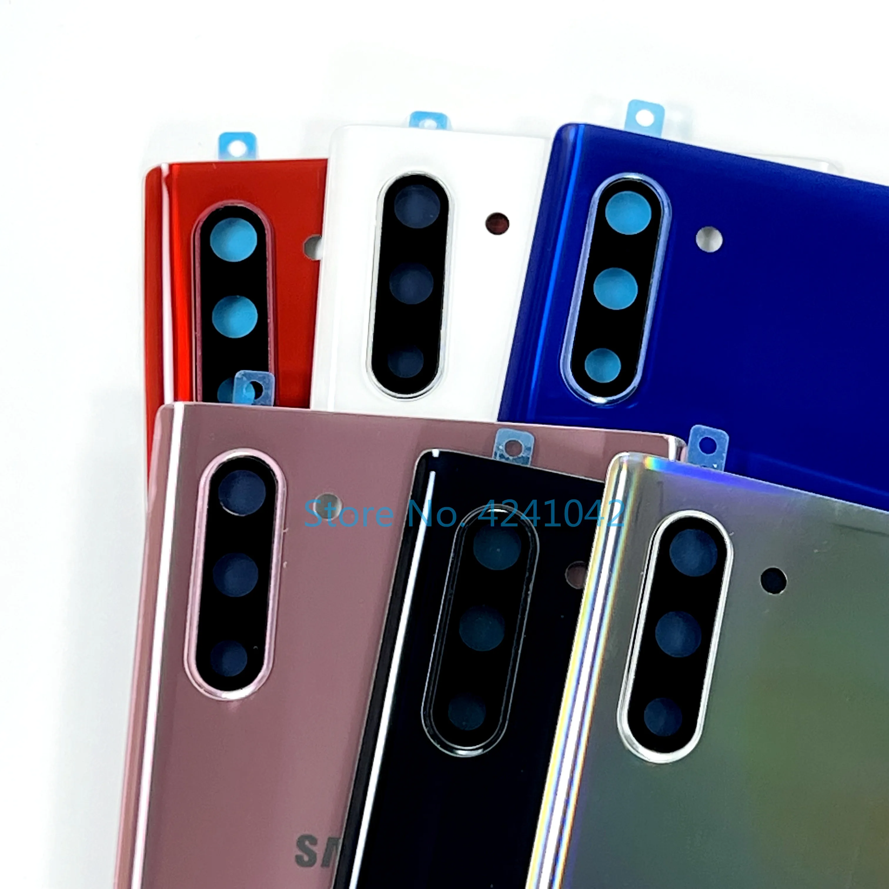 Стеклянный чехол для SAMSUNG Galaxy Note 10 N970 Plus N975 N975F Note10 + задний стеклянный клей |
