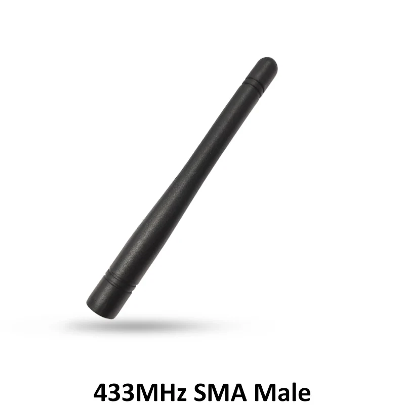 GRANDWISDOM 5pcs 433mhz antenna 3dbi sma male lora antene pbx iot module lorawan signal receiver antena high gain