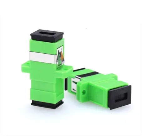 

100pcs/lot SC/UPC and SC/APC Adaptor New SC Fiber Optic Adapter SC Flange Coupler Fiber Coupler