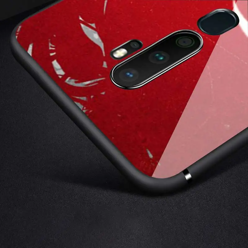 

For OPPO A5 A9 2020 F7 Phone Cover Turkey Flag Art for OPPO Reno 2 Z 2Z 2F 3 4 Pro 5G Bright Black Phone Case