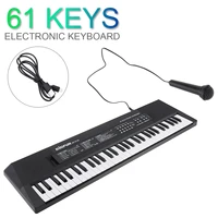 49 61 keys electronic keyboard piano digital music key board with microphone children gift musical enlightenment