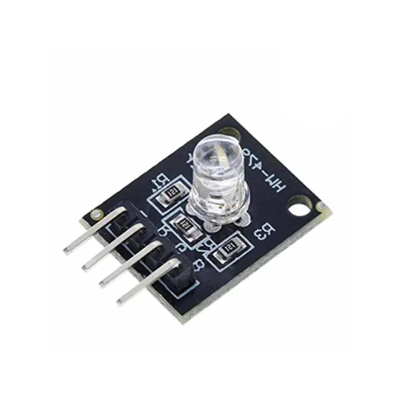 

KY-016 Smart Electronics 4pin RGB Module Three Colors 3 Color RGB LED Sensor Module Suitable For Arduino DIY Starter Kit KY016