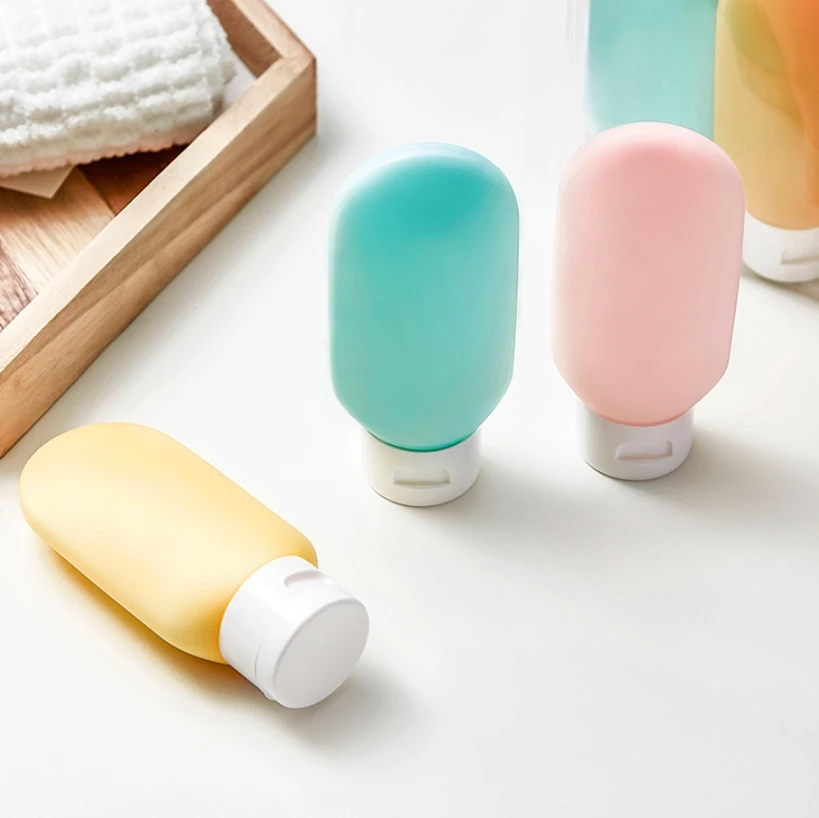 3 шт. портативный лосьон шампунь диспенсер силиконовый выдавливающий мыло жидкий