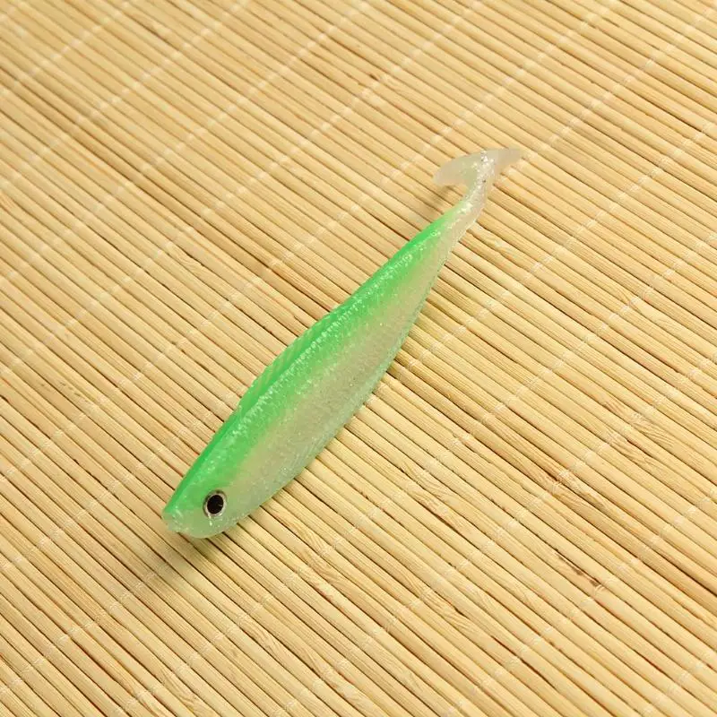

14g 12cm Dual Color T Tail Soft Fishing Lures Outdoor Artificial Baits Pesca Accesorios Fishing Tackle Supplies Drop Shipping