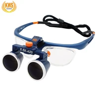 kws binocular loupes galileo frame magnifier for dental 2 5 x 420mm kws 2 5x