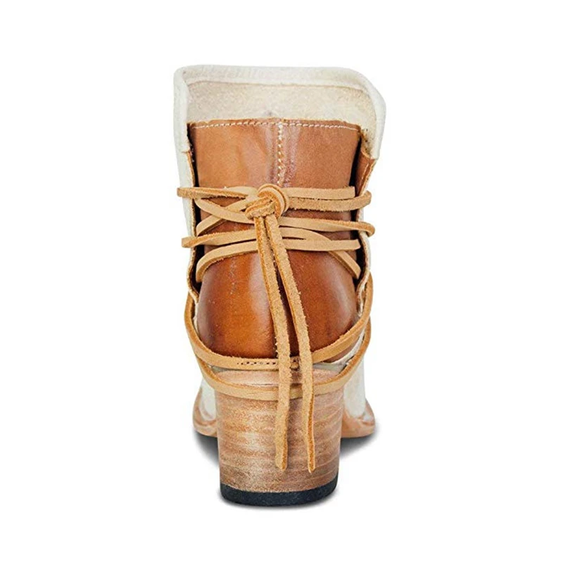 Ботинки черного и коричневого цвета женская кожаная обувь зимние ботинки