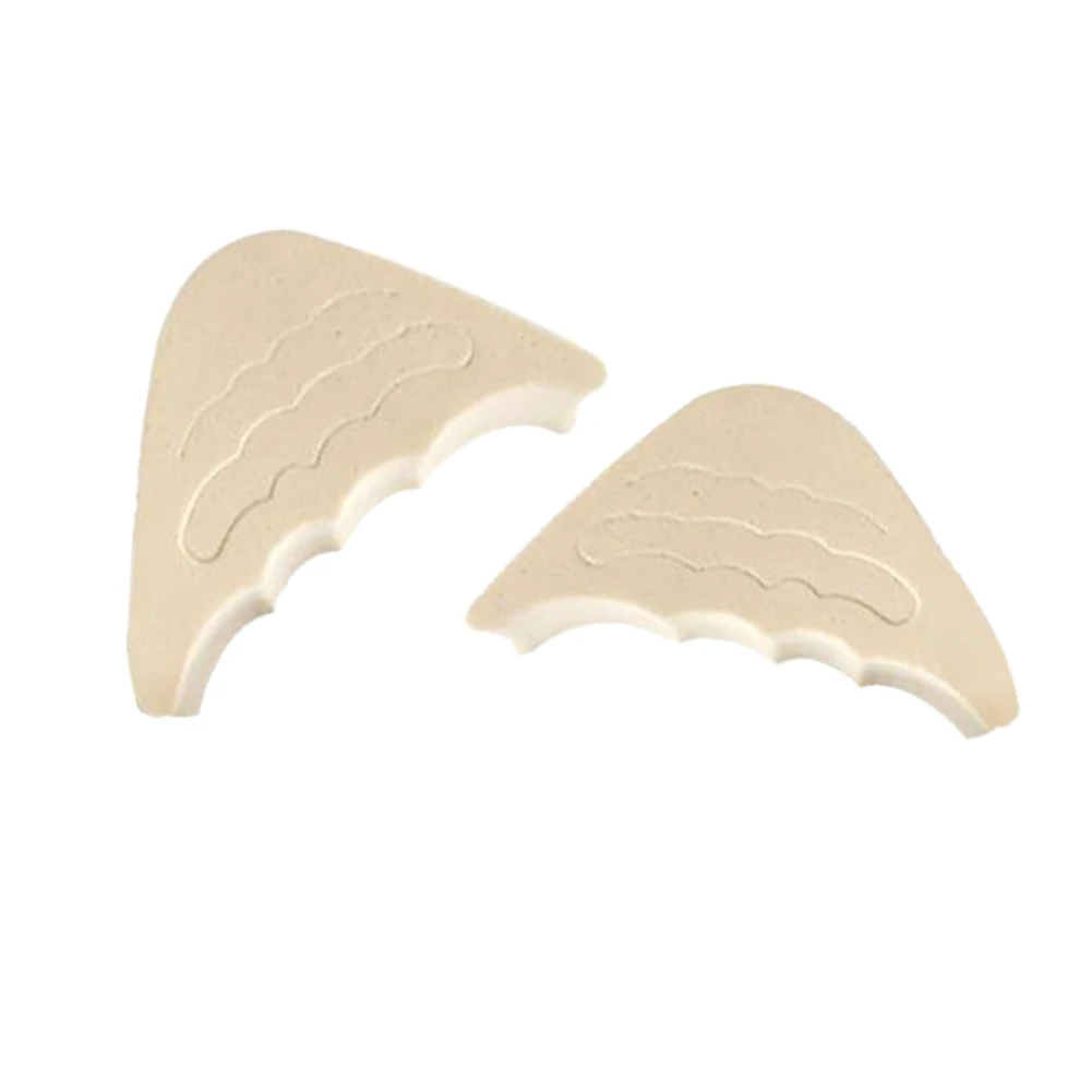 

1 Pair Forefoot Insert Pain Relief Reusable Soft Washable Adjustment Protector Cushion Toe Plug Front Rubber Shoes Filler
