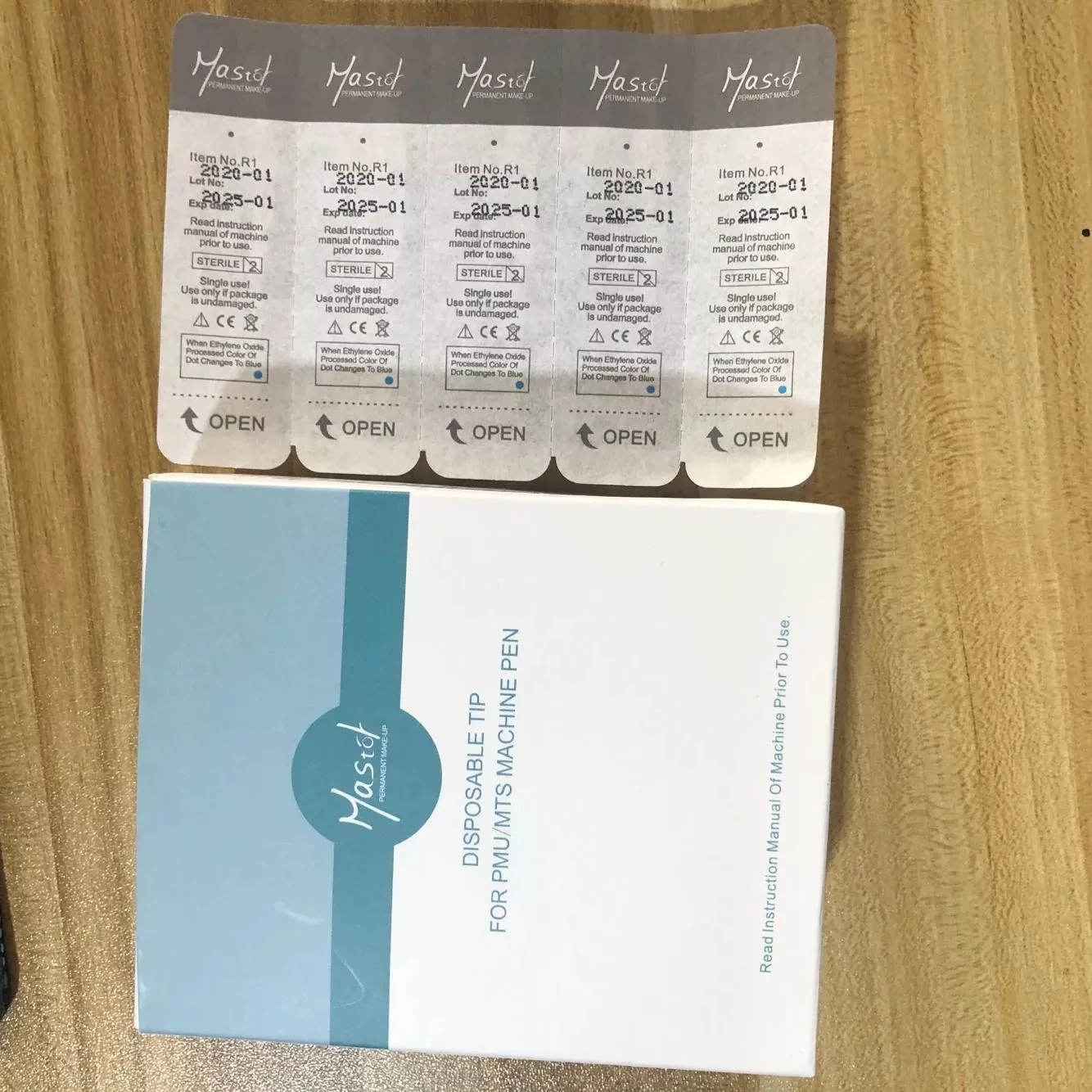 Новейший одноразовый макияж Mastor 3RL 15 шт. картридж с иглой для микроблейдинга