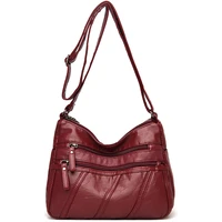 pu leather shoulder crossbody bags for women 2021 large casual ladies messenger bag female purses and handbags luxury designer