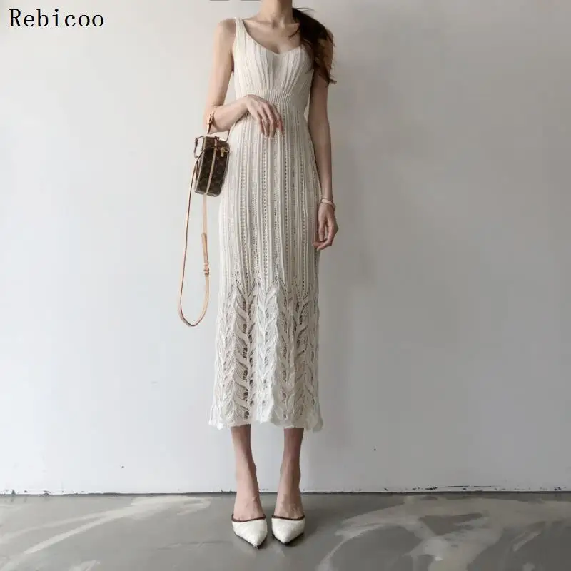 Женские длинные платья без рукавов с открытой спиной сексуальное Облегающее