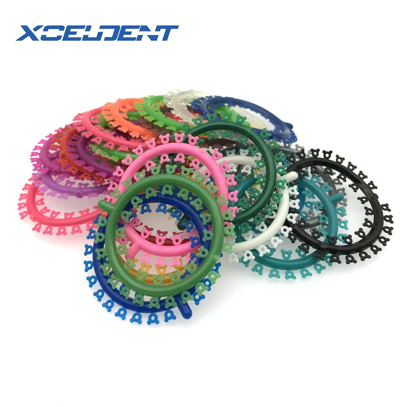 Новинка 1 упаковка Стоматологические Ортодонтические галстуки с рисунком из