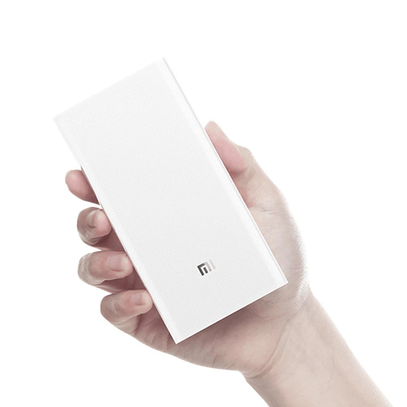 20000mAh xiaomi power bank 20000mah портативная зарядка повербанк Поддержка QC3.0 Двойной USB внешний аккумулятор mini mi powerbank внешний аккумулятор для телефона - Цвет: 20000mAh