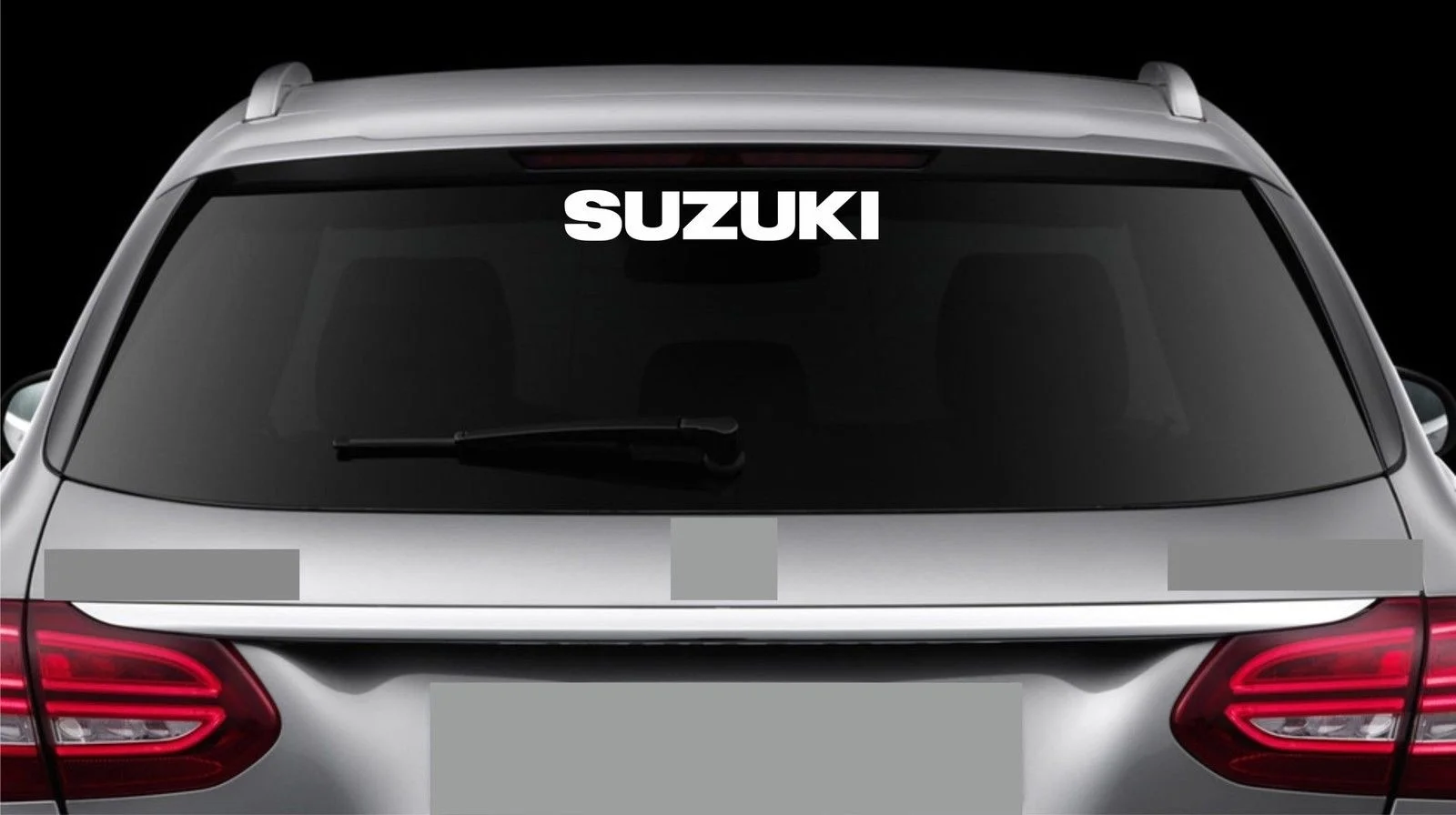 

For Rear Window Sticker fits Suzuki New Vinyl Decal Car Emblem Logo RW98