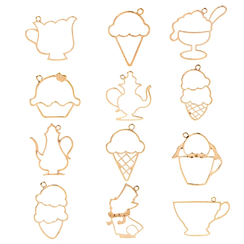 Подвеска с металлической рамкой для ювелирных изделий из уф смолы|Инструменты и