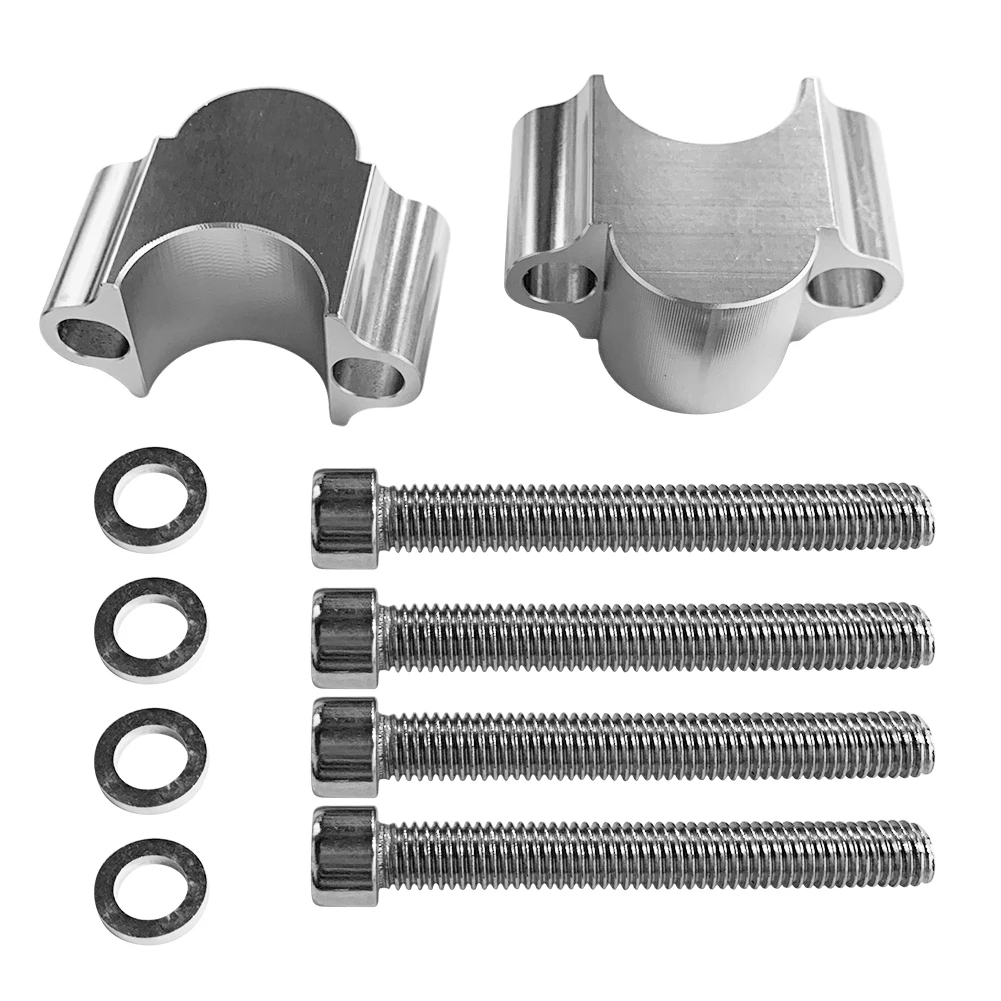 Универсальный алюминиевый штатив для руля мотоцикла с ЧПУ 8/11 дюйма зажимы 22/28 мм