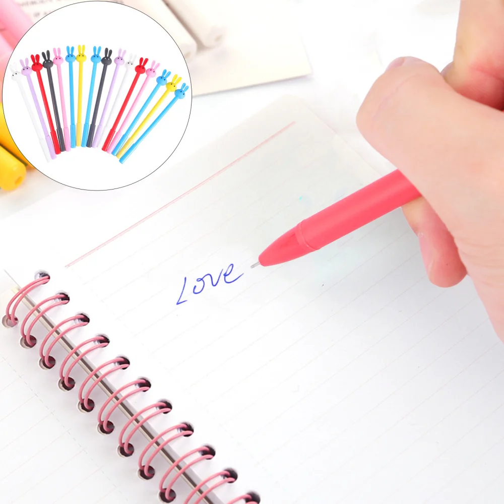 

16Pcs Office Lovely Writing Pens Student Writing Stationery Neutral Pens