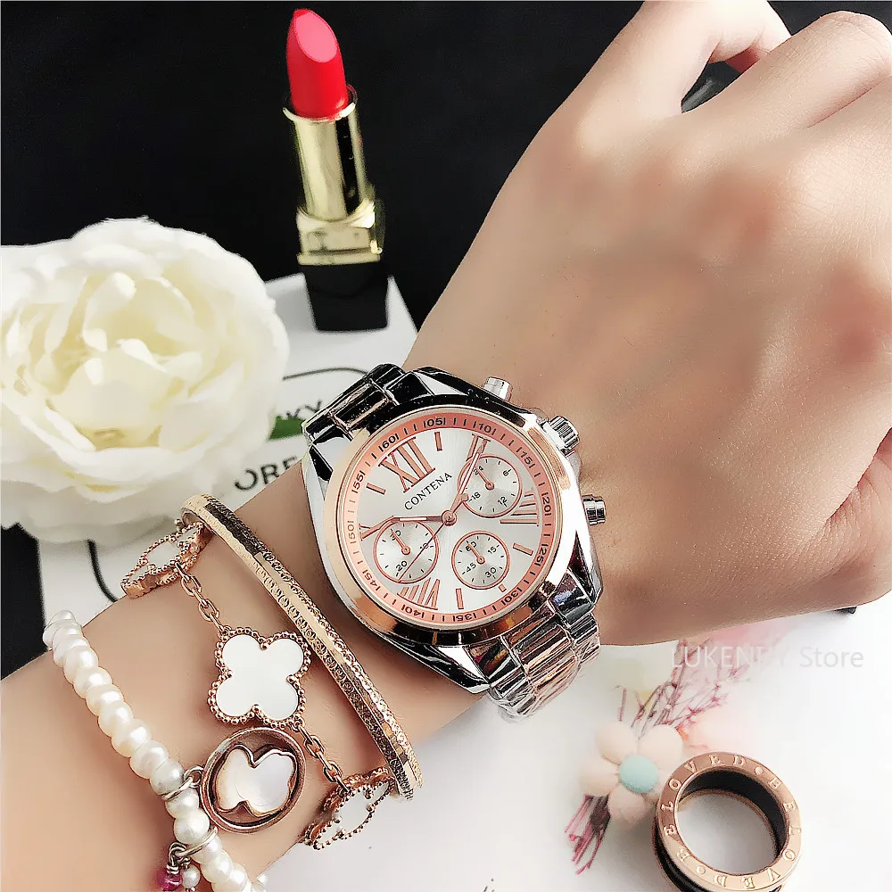 

Women Watches Geneva Famous Luxury Brand Fashion Gold Watches For Ladies Casual Female Quartz Watch Women's Wristwatches