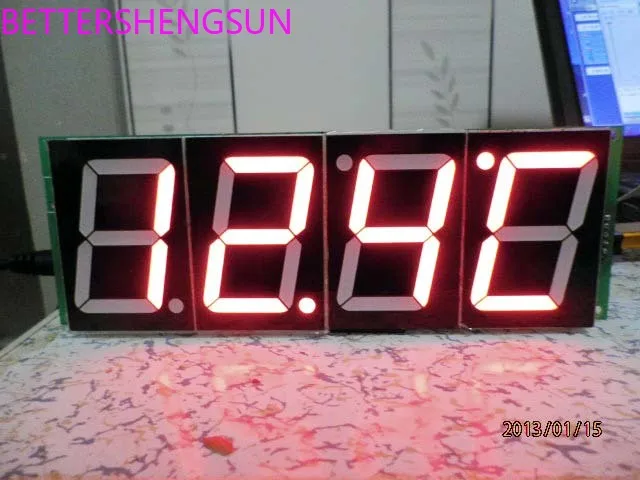 

Digital thermometer/measure temperature/sensor DS18B20/1.8 inch digital tube display