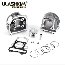 GY6 50 80 обновления 100 cc 137QMA QMB139 4-тактный цилиндр комплект головки выхлопных гонки ролики масло Шестерни кольца руки монтажный