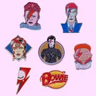 Эмалированные булавки, певец-Songwriter и актер, металлическая фотошляпа, сумка, воротник, лацкан, значок, женская бижутерия, подарки