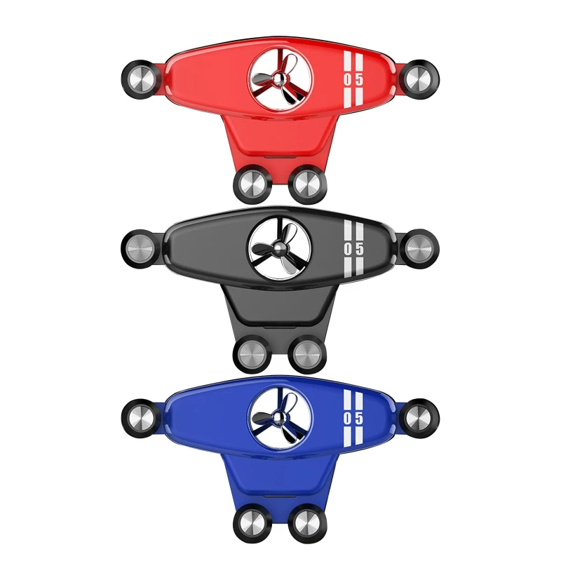 

Universal Car Air Outlet Mobile Phone Holder Automobile Gravity Induction Cellphone Bracket Aromatherapy Fan Smartphone Stand