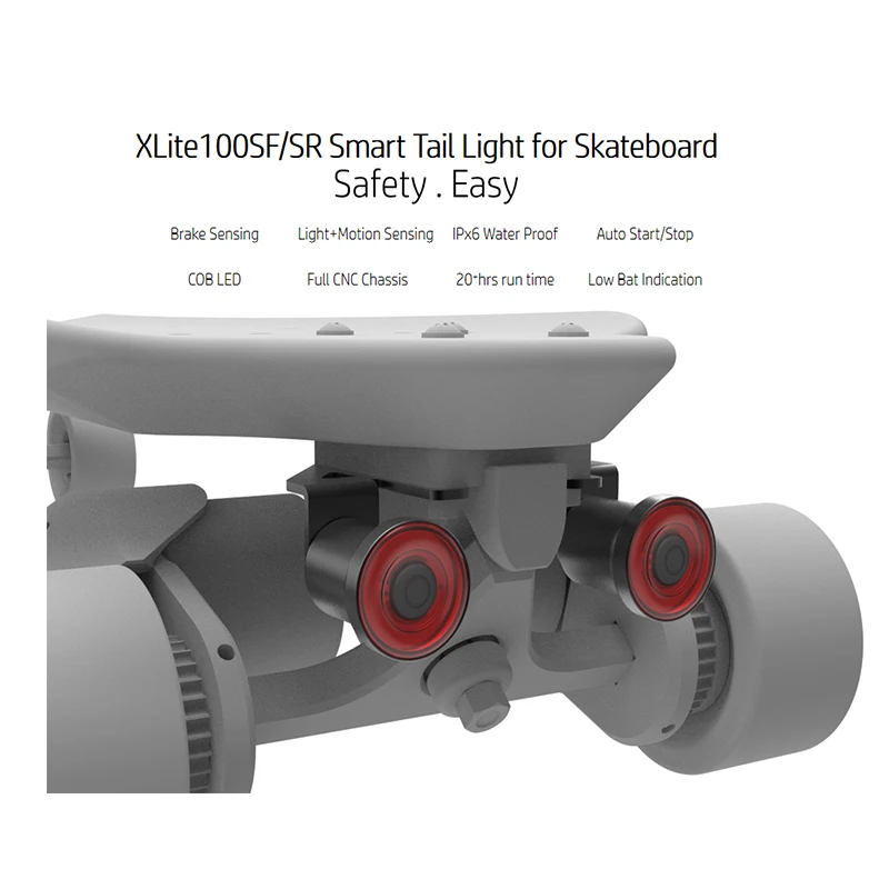Светодиодный светильник Xlite100 для скейтборда светодиодный s водонепроницаемый