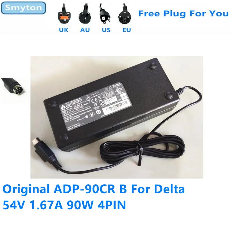 Оригинальное зарядное устройство-адаптер переменного тока для DELTA ADP-90CR B 54 в 1 67 а