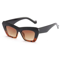 2021 fashion cat eye sunglasses women retro jelly color eyewear brand designer men shades uv400 green sun glasses