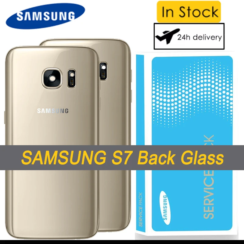 5 1 ''оригинальное стекло для SAMSUNG S7 G930 G930F задняя крышка батарейного отсека