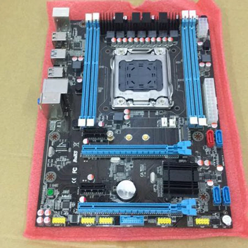 Материнская плата LGA 2011 USB3.0 SATA3 PCI-E 4x16G REG ECC поддержка памяти Xeon E5 X79-B75 | Компьютеры и