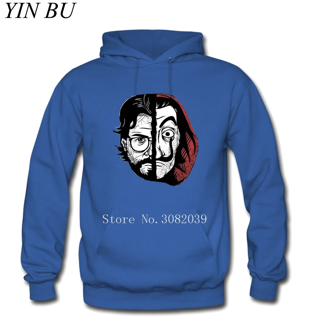 Новые мужские толстовки с капюшоном La Casa De Papel Money Heist House Of paper толстовка для