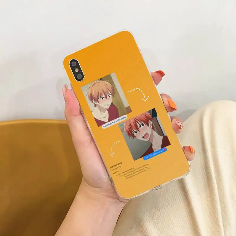 Fruits Basket Kyo Sohma Phone Case for iphone 13 8 7 6 6S Plus X 5S SE 2020 XR 11 12 pro XS MAX