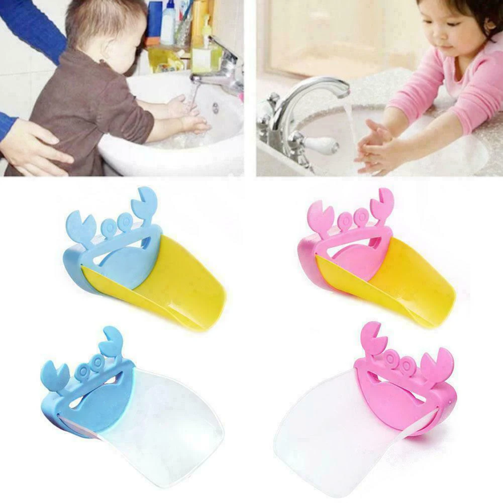 

Children Kids Faucet Extender Sink Tap Water Bath Hands Washing Toy for Bathroom Faucet Extenders Bathroom Products Merchandises