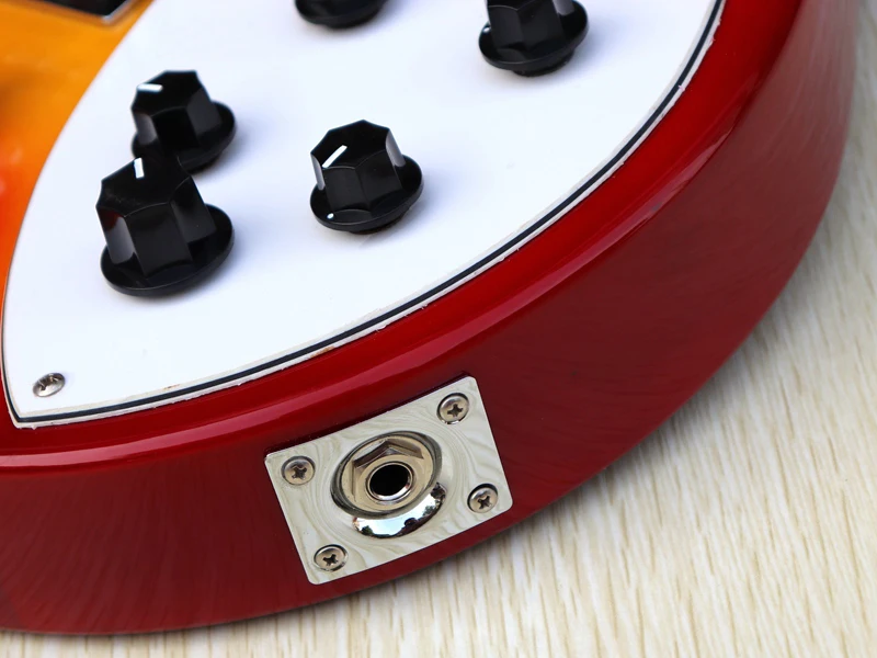 Sunburst цветная электрическая гитара из красного дерева, электрогитара ra 39 дюймов, глянцевая 6 струнная гитара, электронная гитара с бесплатной сумкой