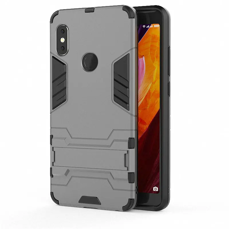 For Xiaomi Redmi Note 5 6 7 7s Pro Case Shockproof Rugged PC+TPU Stand Armor Shell 8 Note8 Back Cover |