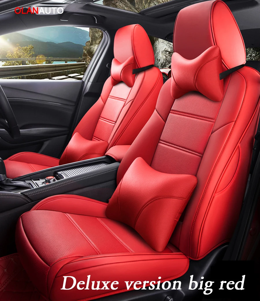 Пользовательские автомобильное сиденье из кожи чехол для mitsubishi outlander xl 3 ASX Pajero sport lancer 9 аксессуары Чехлы для автомобиля