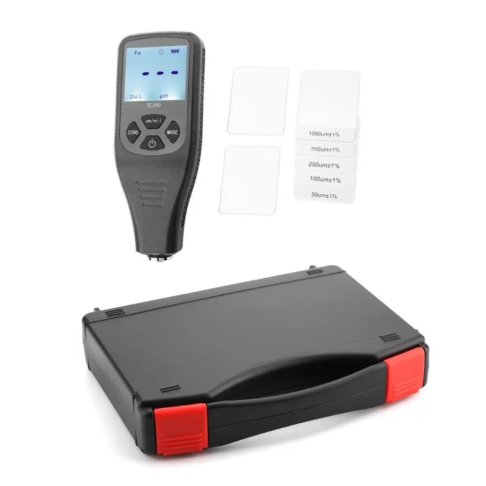 TC200 LCD Display Digital Coating Thickness Gauge Measuring Tool for Car Tester Tools | Инструменты