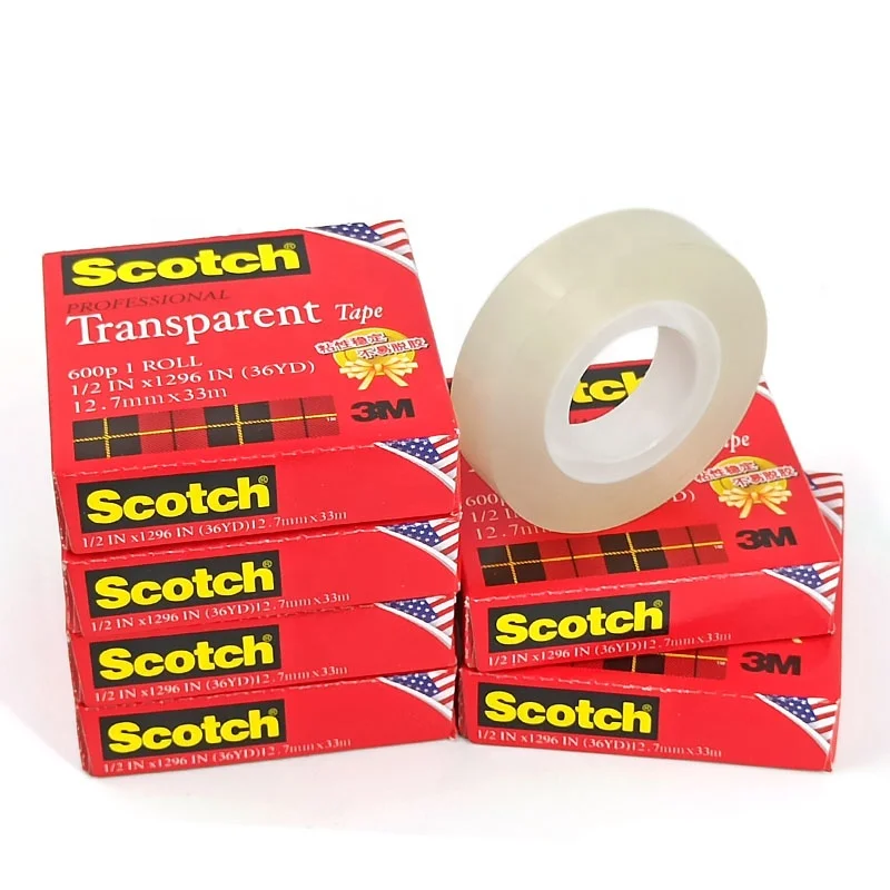Горячая Распродажа 3M 600P Прозрачный тест без следов и клейкая лента для